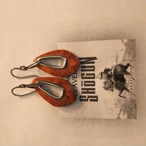 Silpada coral earrings W1982